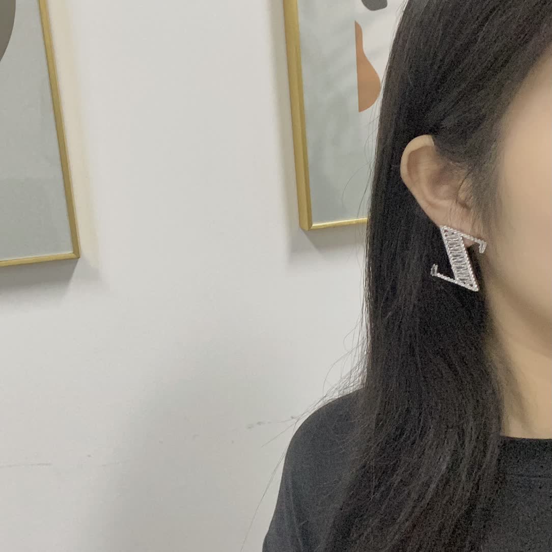 Miu Miu Z-shaped Earrings